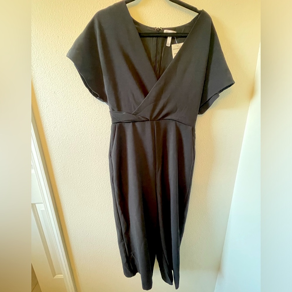 Elegant black Leith romper